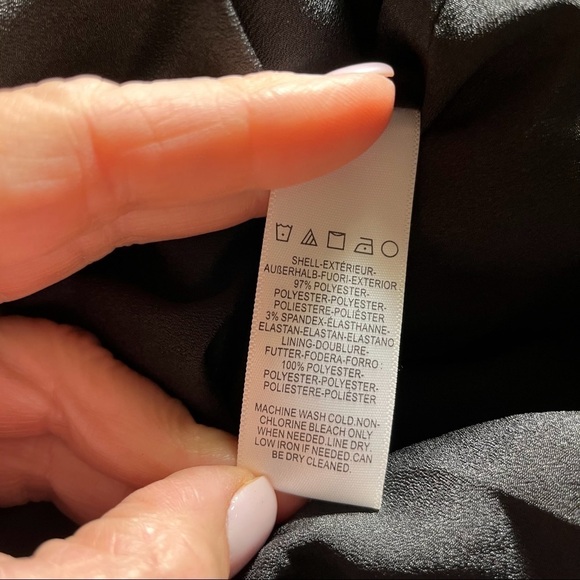 Dress The Population Tiffany One Shoulder Midi Dress Black Size Small Sleeveless - Picture 9 of 9